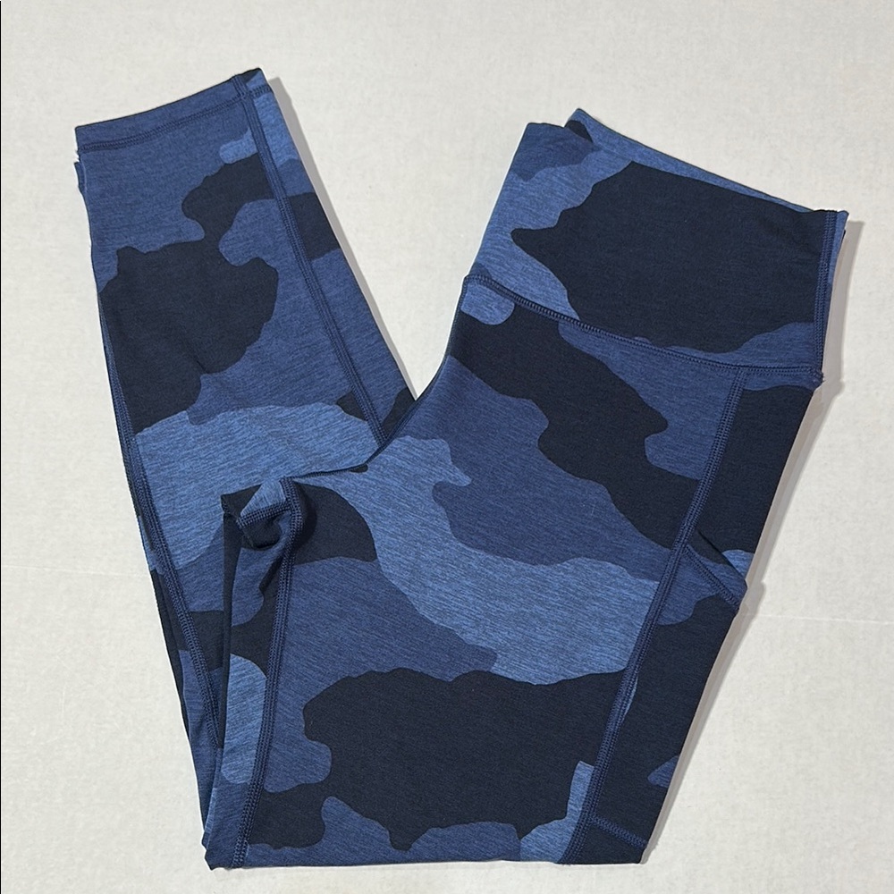 Offline by Aerie Blue Camouflage Leggings